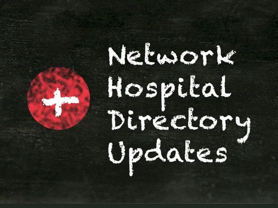 Network Hospital Directory Updates for AARP Medicare Select Plans