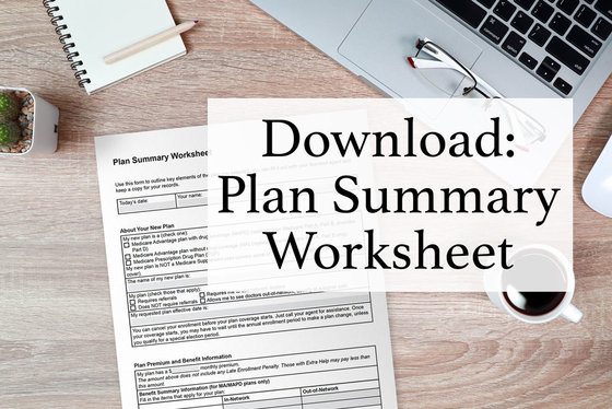 Download: Plan Summary Worksheet